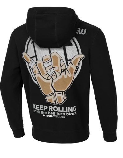 Hoodie Keep Rolling - Schwarz