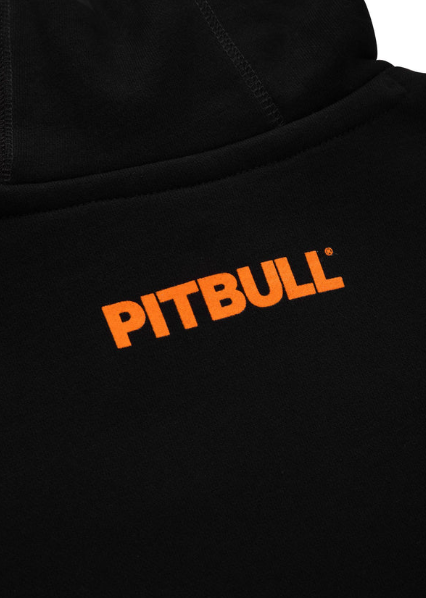 Hoodie Orange Dog 24 - Schwarz