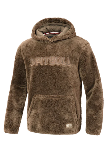 Herren Kapuzenpullover Aragon Coyote Brown