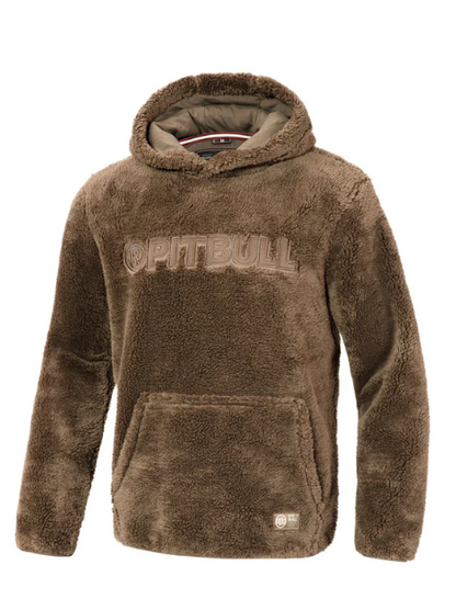Herren Kapuzenpullover Aragon Coyote Brown
