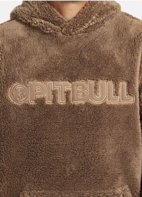 Herren Kapuzenpullover Aragon Coyote Brown