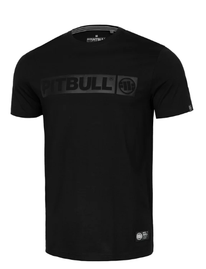 Herren T-Shirt All Black HILLTOP - Schwarz