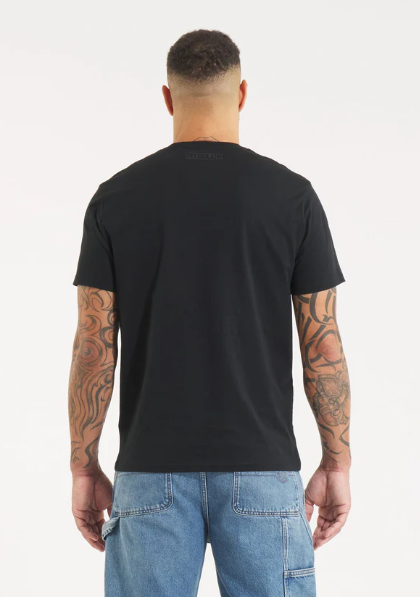 Herren T-Shirt All Black HILLTOP - Schwarz