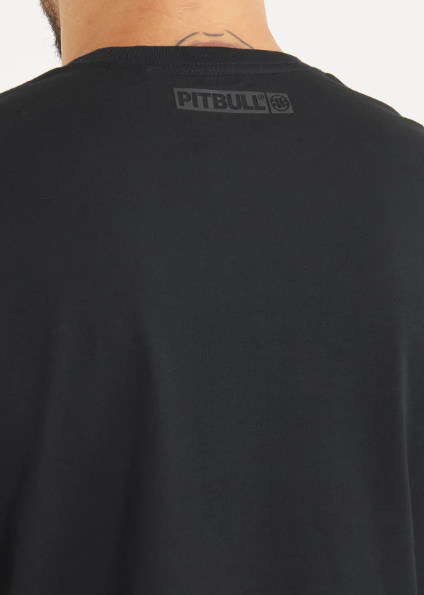 Herren T-Shirt All Black HILLTOP - Schwarz