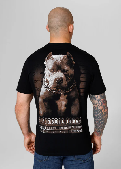 T-Shirt Mugshot II - Schwarz