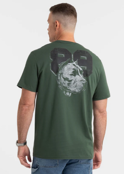 T-Shirt Dog 89 - Dunkelgrün