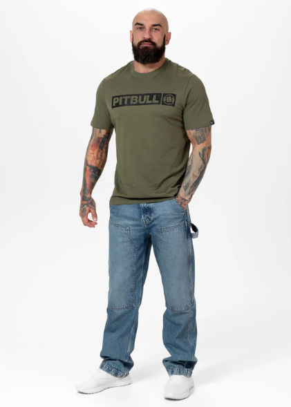 T-Shirt Hilltop - Olivgrün