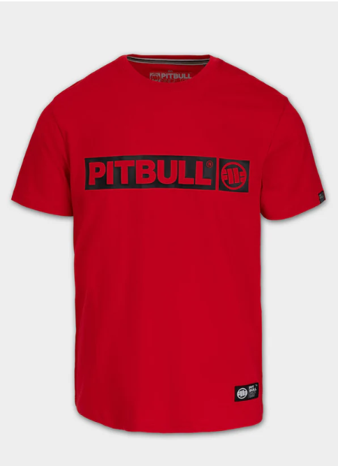 Herren T-Shirt HILLTOP - Rot Kids