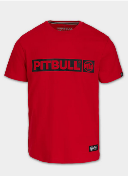 Herren T-Shirt HILLTOP - Rot Kids