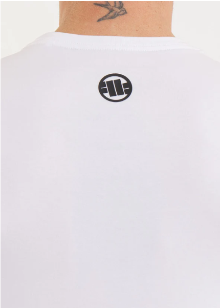 Herren T-Shirt Slim Fit Classic Boxing - White