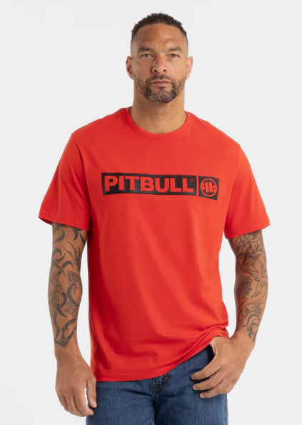 T-Shirt Hilltop - Flammenrot