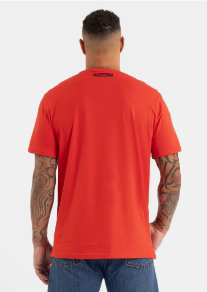 T-Shirt Hilltop - Flammenrot