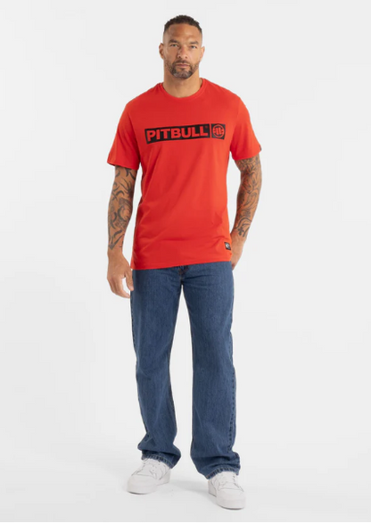 T-Shirt Hilltop - Flammenrot