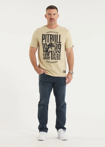 T-Shirt San Diego Dog - Sand