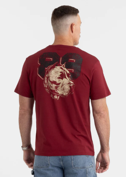 T-Shirt Dog 89 - Bordeaux