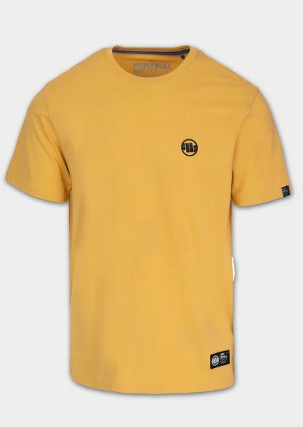 Herren T-Shirt SMALL LOGO - Hellgelb