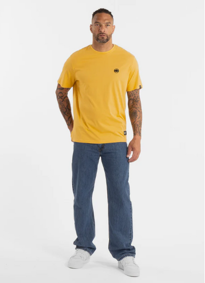Herren T-Shirt SMALL LOGO - Hellgelb