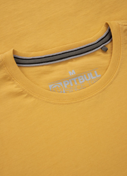 Herren T-Shirt SMALL LOGO - Hellgelb