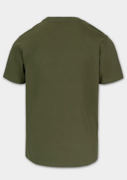 Herren T-Shirt SMALL LOGO - Olivgrün