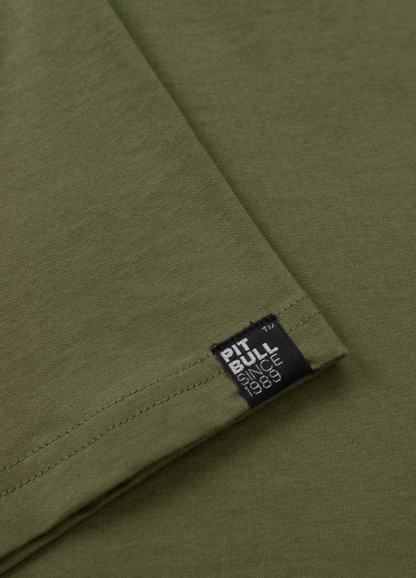 Herren T-Shirt SMALL LOGO - Olivgrün
