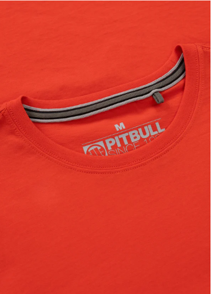 Herren T-Shirt SMALL LOGO - Flammenrot