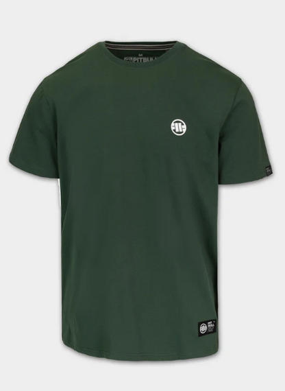 Herren T-Shirt SMALL LOGO - Dunkelgrün