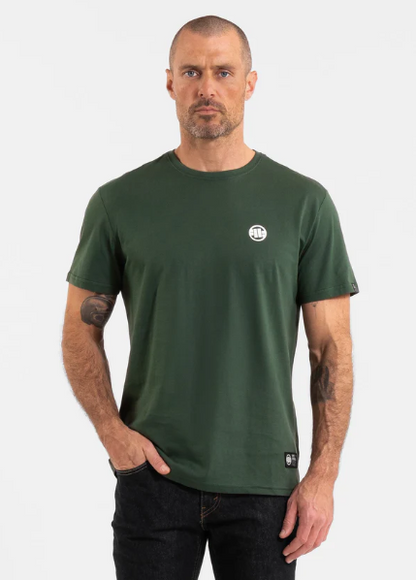 Herren T-Shirt SMALL LOGO - Dunkelgrün