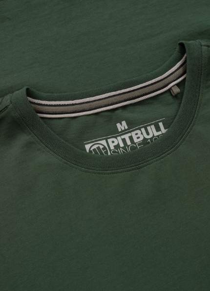 Herren T-Shirt SMALL LOGO - Dunkelgrün