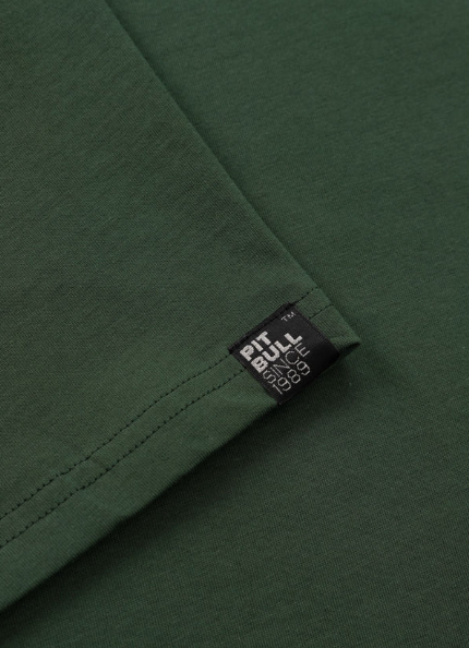 Herren T-Shirt SMALL LOGO - Dunkelgrün