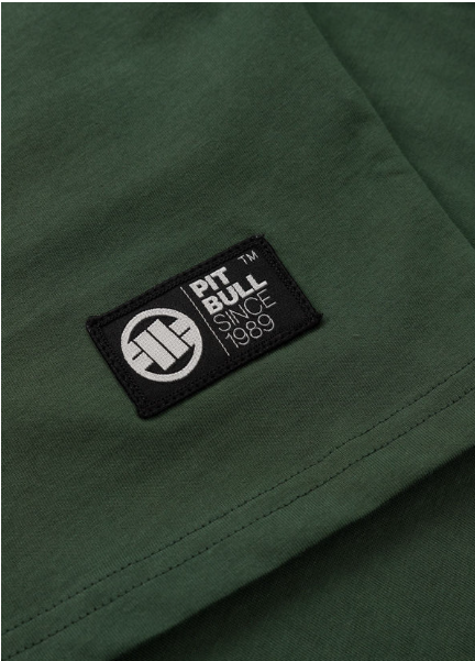 Herren T-Shirt SMALL LOGO - Dunkelgrün