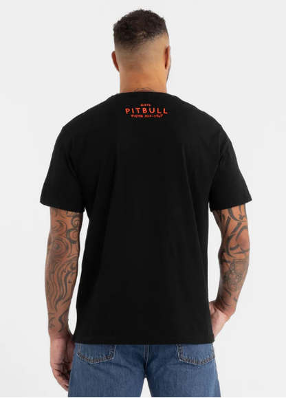 Herren T-Shirt FUJI - Schwarz