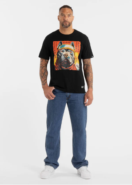 Herren T-Shirt FUJI - Schwarz