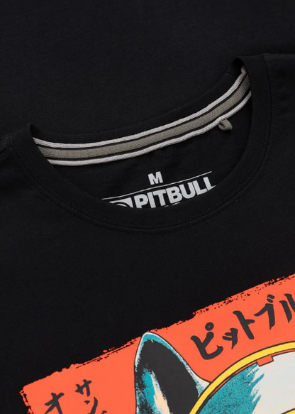 Herren T-Shirt FUJI - Schwarz