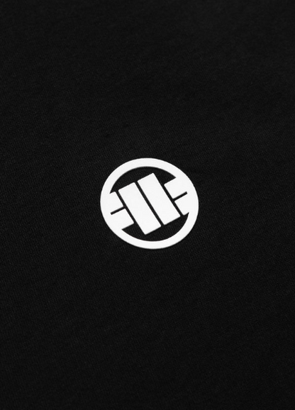Herren T-Shirt Garment Washed SMALL LOGO - Schwarz