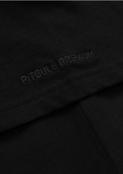 Herren T-Shirt Garment Washed SMALL LOGO - Schwarz