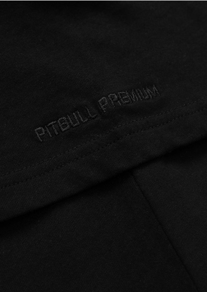 Herren T-Shirt Garment Washed SMALL LOGO - Schwarz