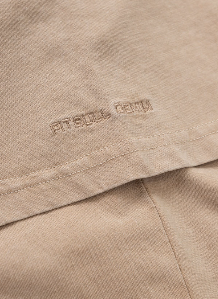 Herren T-Shirt Denim Washed BRAVERY - Sand