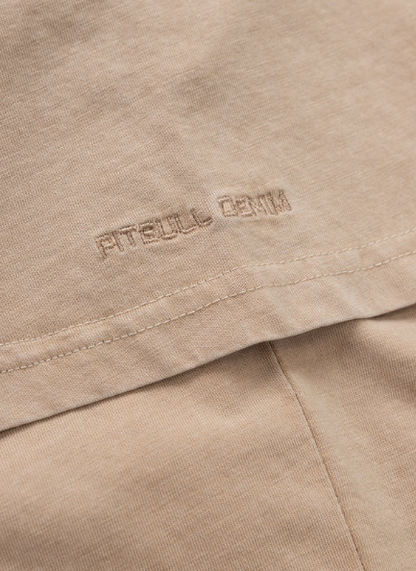 Herren T-Shirt Denim Washed BRAVERY - Sand