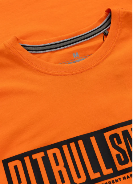 Herren T-Shirt EIGHTY NINE DOG - Orange Kids