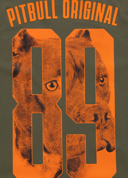 Herren T-Shirt EIGHTY NINE DOG - Dunkles Olivgrün