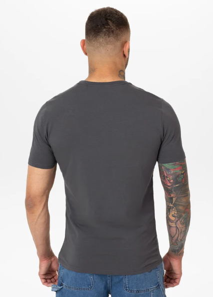 Herren T-Shirt Slim Fit MINIMAL - Graphit