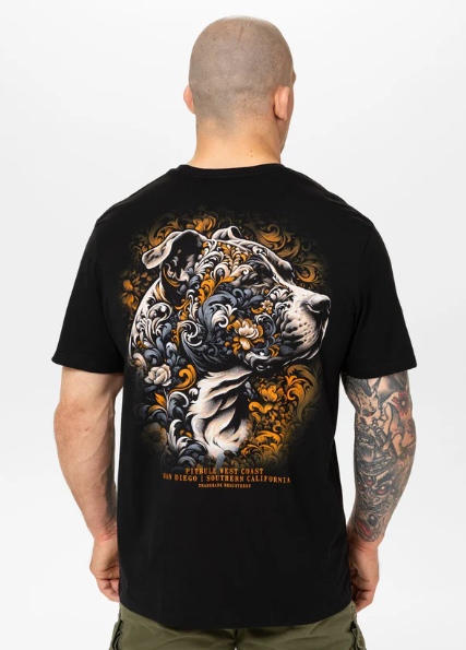 Herren T-Shirt TATTOO - Schwarz