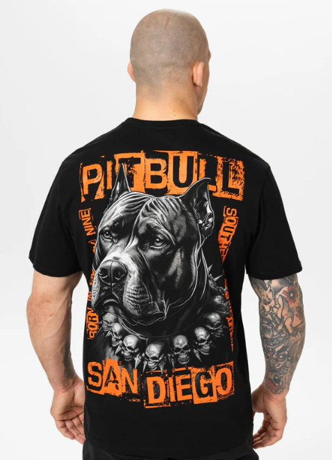 Herren T-Shirt BLACKY - Schwarz