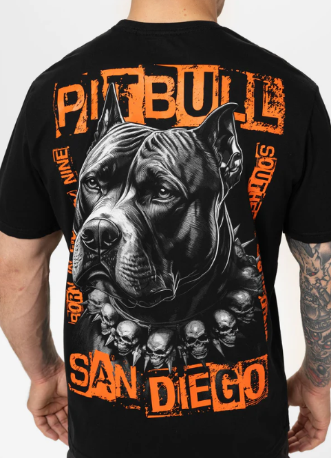Herren T-Shirt BLACKY - Schwarz