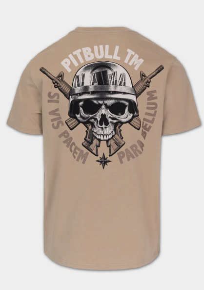 Herren T-Shirt PARA BELLUM - Sand