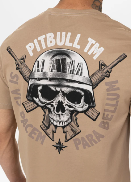 Herren T-Shirt PARA BELLUM - Sand