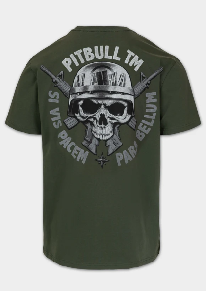 Herren T-Shirt PARA BELLUM - Dunkelgrün