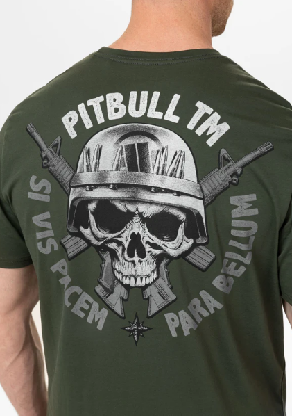 Herren T-Shirt PARA BELLUM - Dunkelgrün