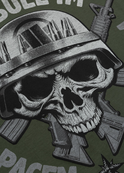 Herren T-Shirt PARA BELLUM - Dunkelgrün
