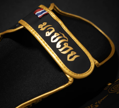 Schienbeinschutz Muay Thai - Limited Black Edition